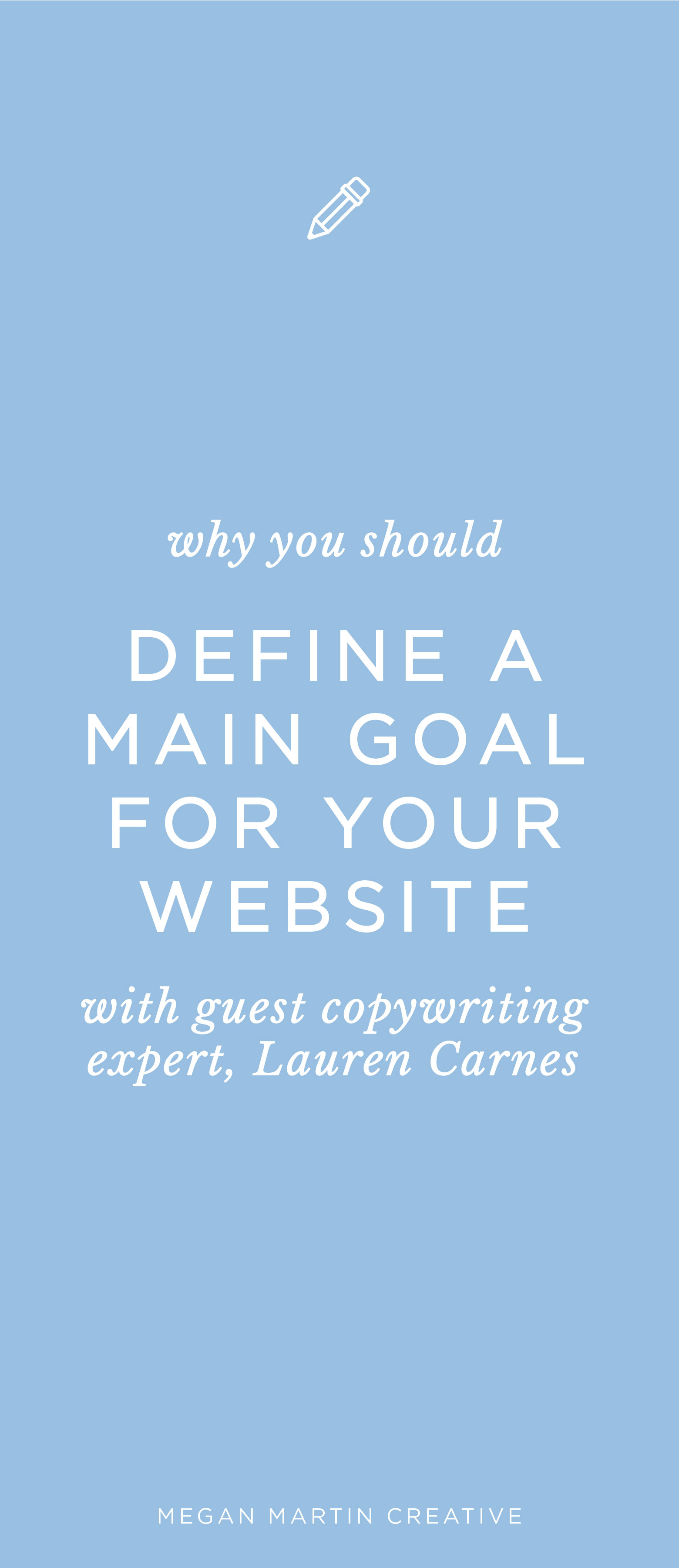 The most important part of the website design process with guest copywriting expert Lauren Carnes on Megan Martin Creative, website copywriting tips, brand, branding, marketing strategy