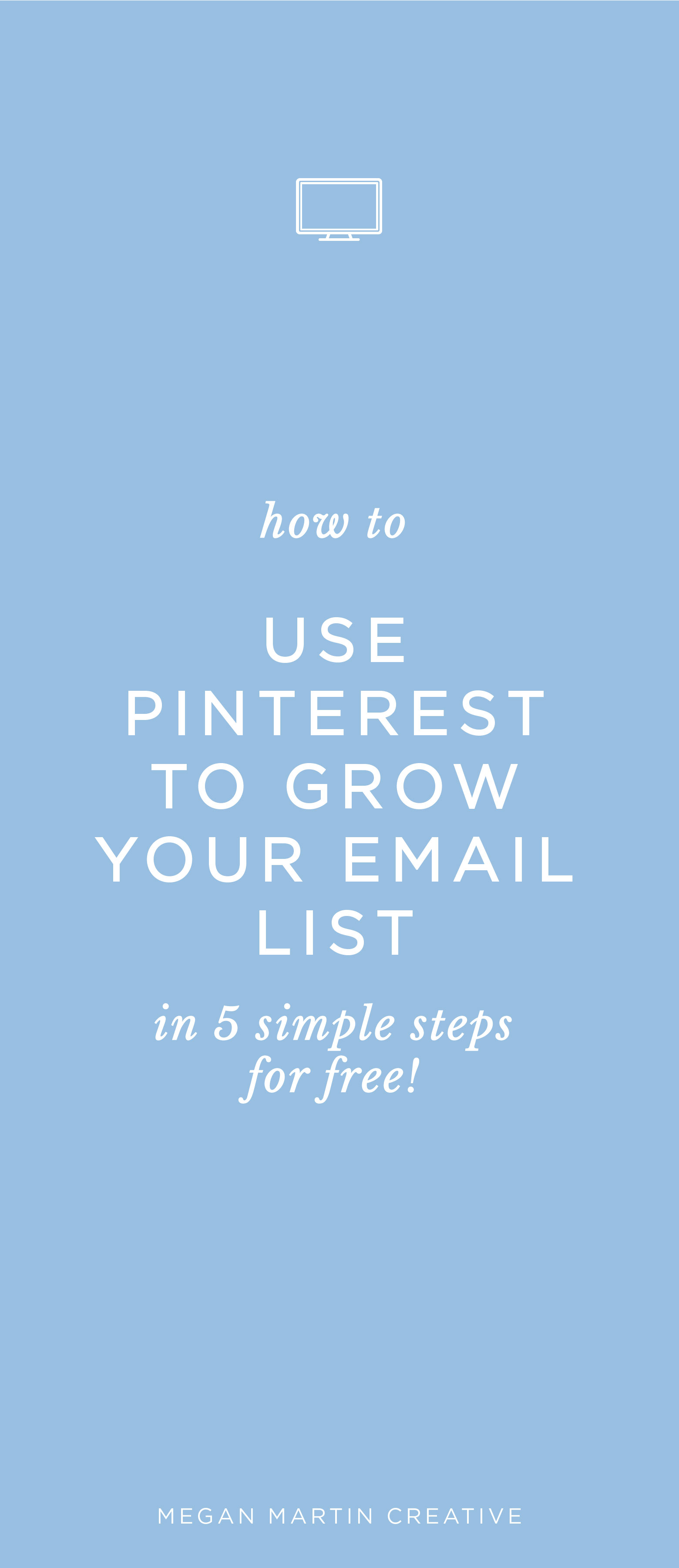 how to grow your email list for free with Pinterest by Vanessa Kynes, how to grow your blog, website traffic, convertkit, mailchimp, tailwind, marketing tips