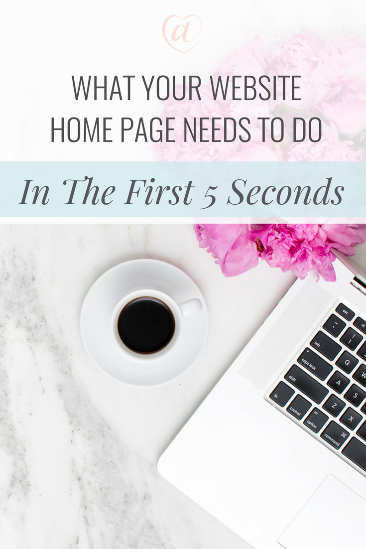 What your website needs to do in the first 5 seconds by Megan Martin Creative, featured on Creative at Heart Conference, blog, blogger, copywriting, website design, showit website, conversion