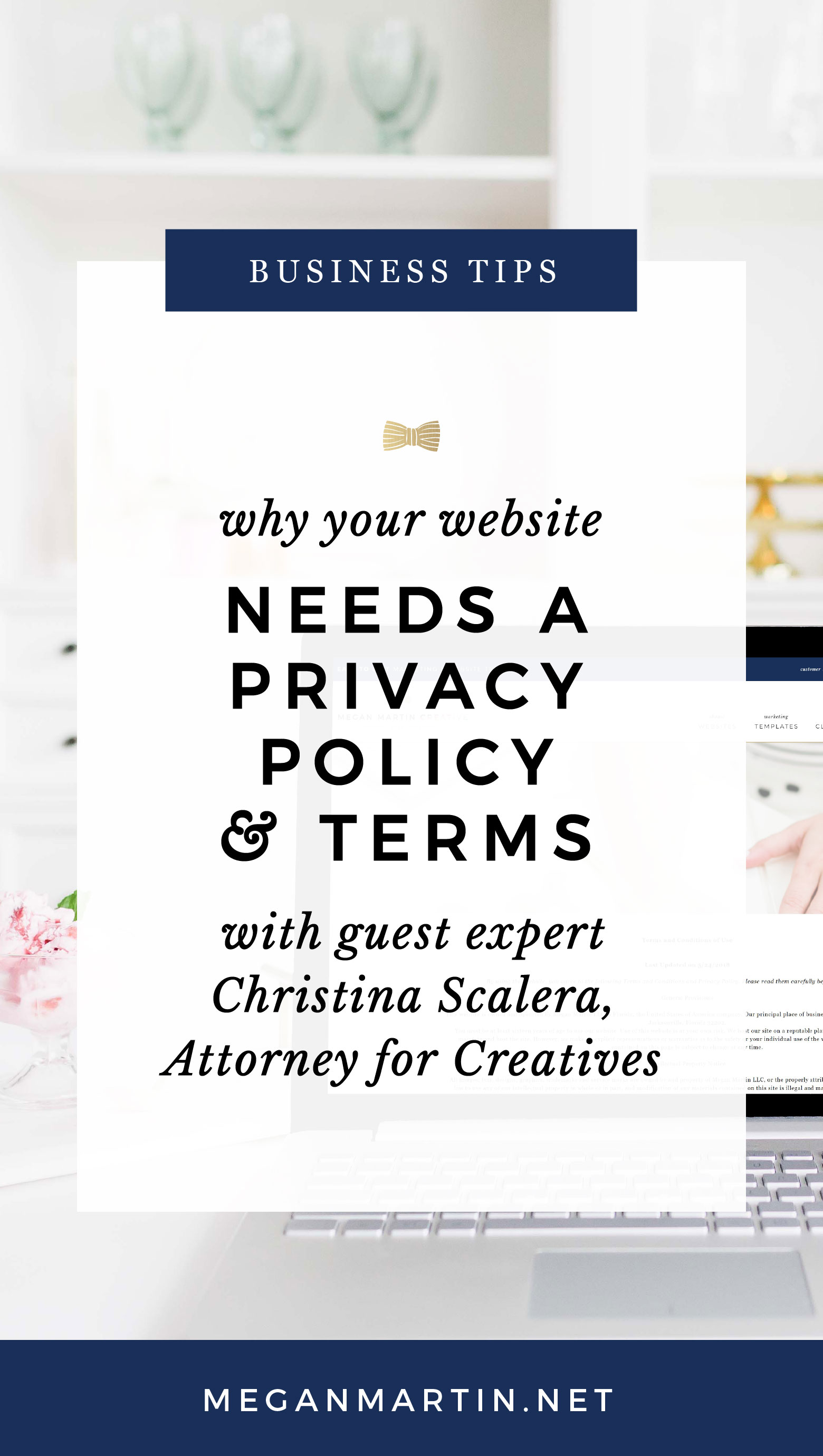 Why your website needs a Privacy Policy and Terms and Conditions, Privacy Policy Template, How to make your blog legal, tips for bloggers, The Contract Shop