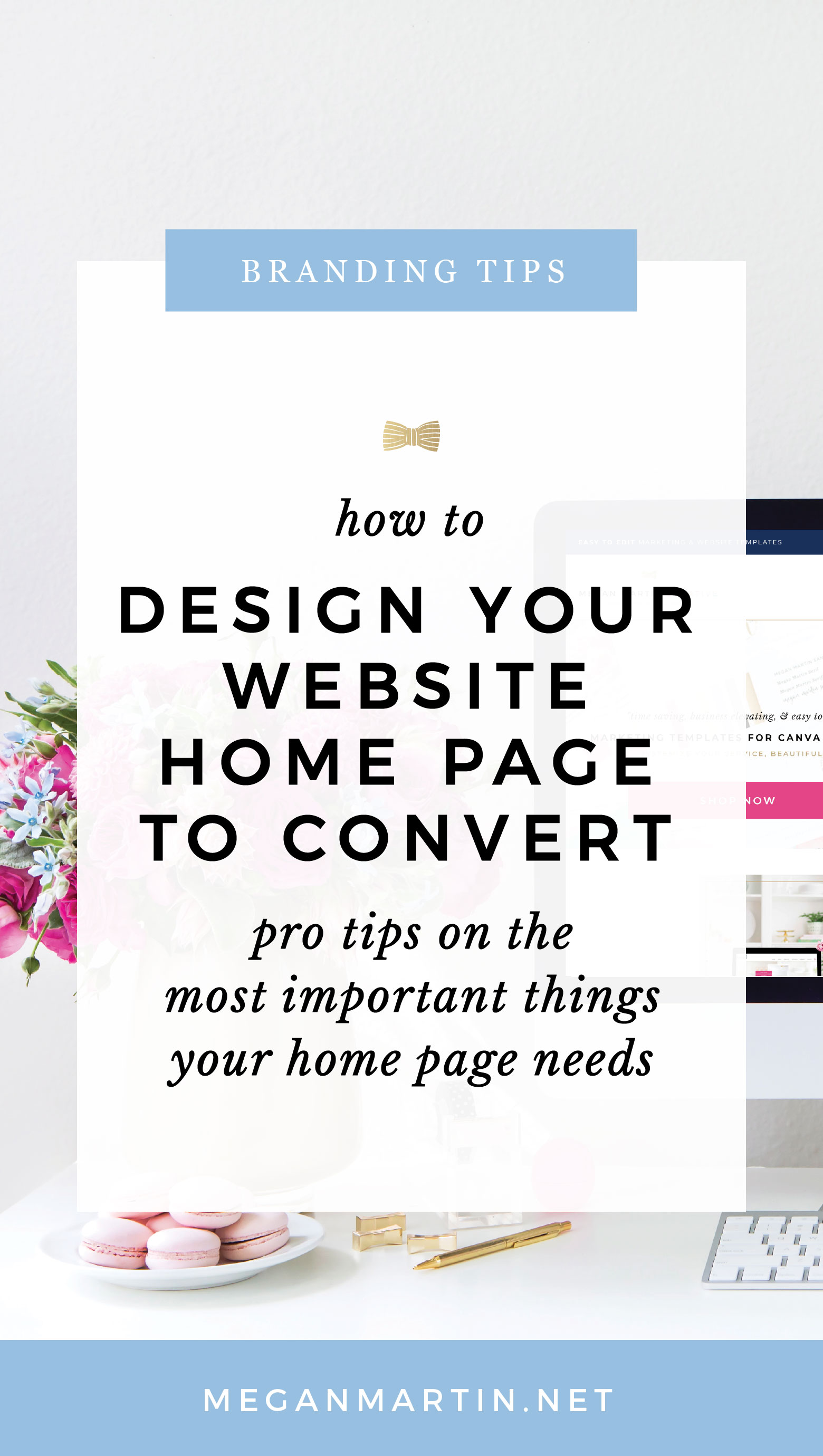 How to design your website home page to attract your ideal customers and clients, website layout, branding tips for creative entrepreneurs