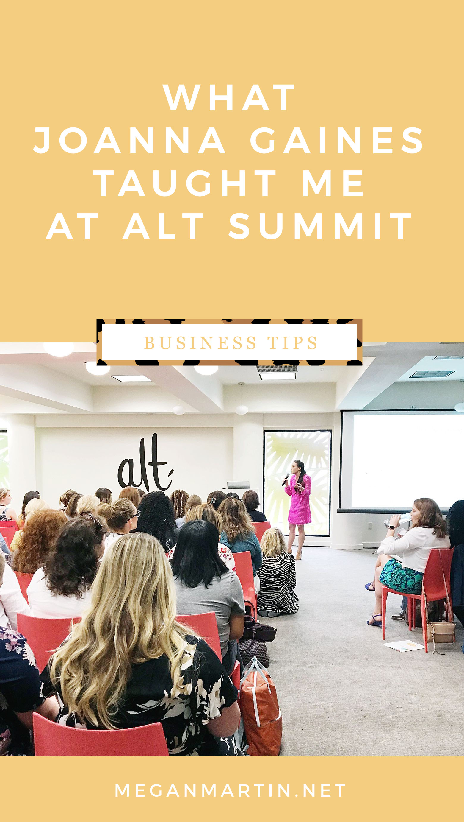 alt summit, altitude summit, joanna gaines, creative speaker, blogger tips, website design, gabrielle blair, design mom