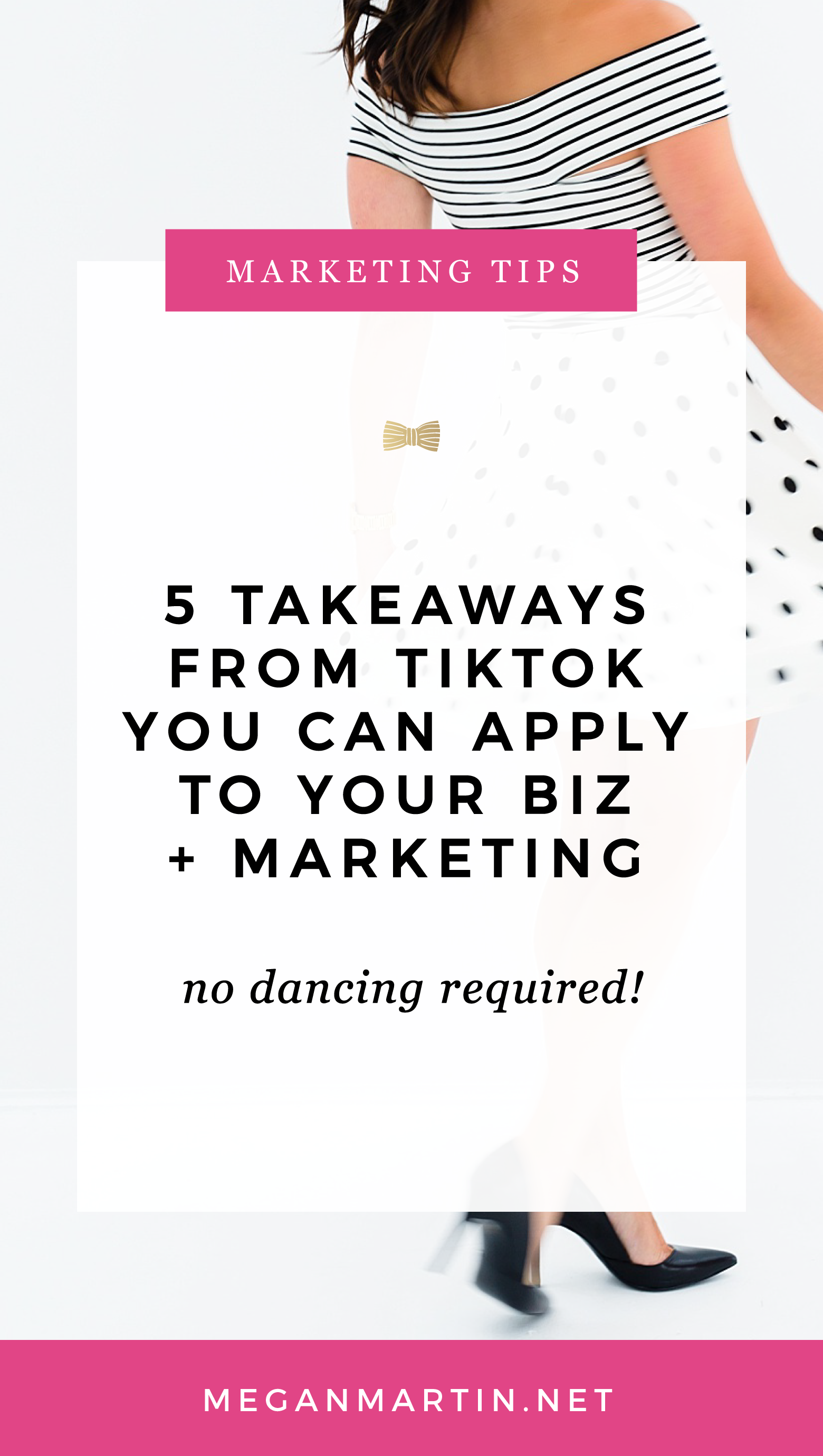 5 Takeaways from TikTok you can apply to your biz + marketing (no dancing required)